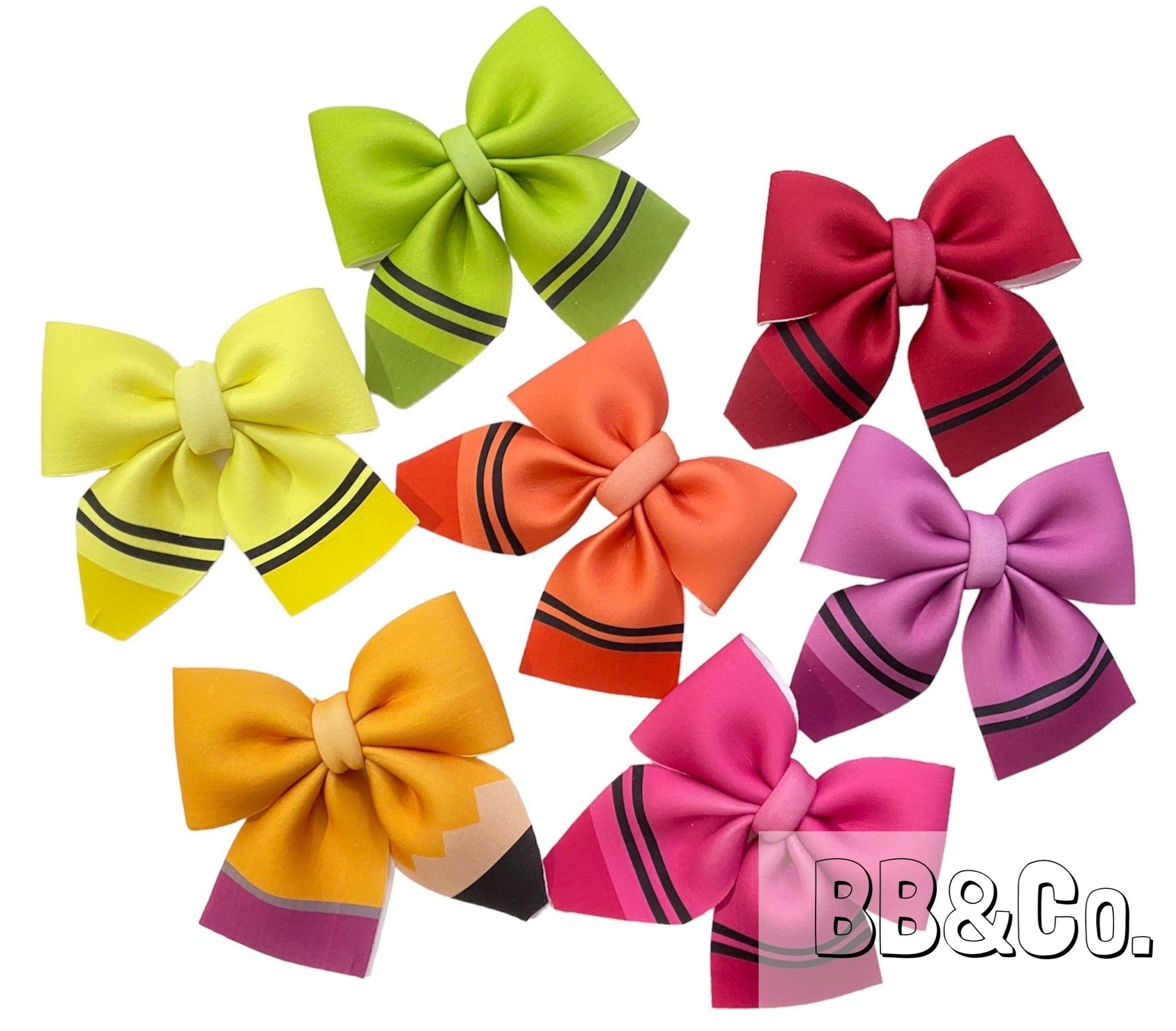 ARB Blanks Solid Hair Bows Blossom Pink / 4